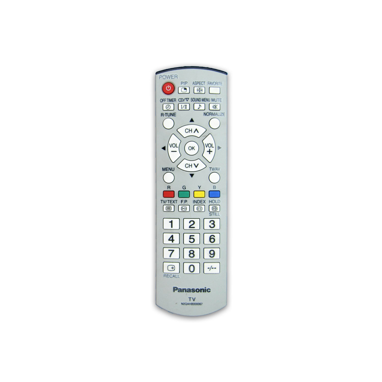 کنترل تلویزیون ال سی دی LCD پاناسونیک PANASONIC مدل N2QAHB000067 کنترل تلویزیون ال سی دی LCD پاناسونیک PANASONIC مدل N2QAHB000067