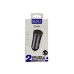 شارژر فندکی 2USB Metal برند Buku مدل CH-004