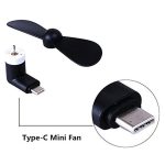 پنکه همراه موبایلی مدل USB-Type C - Image 2