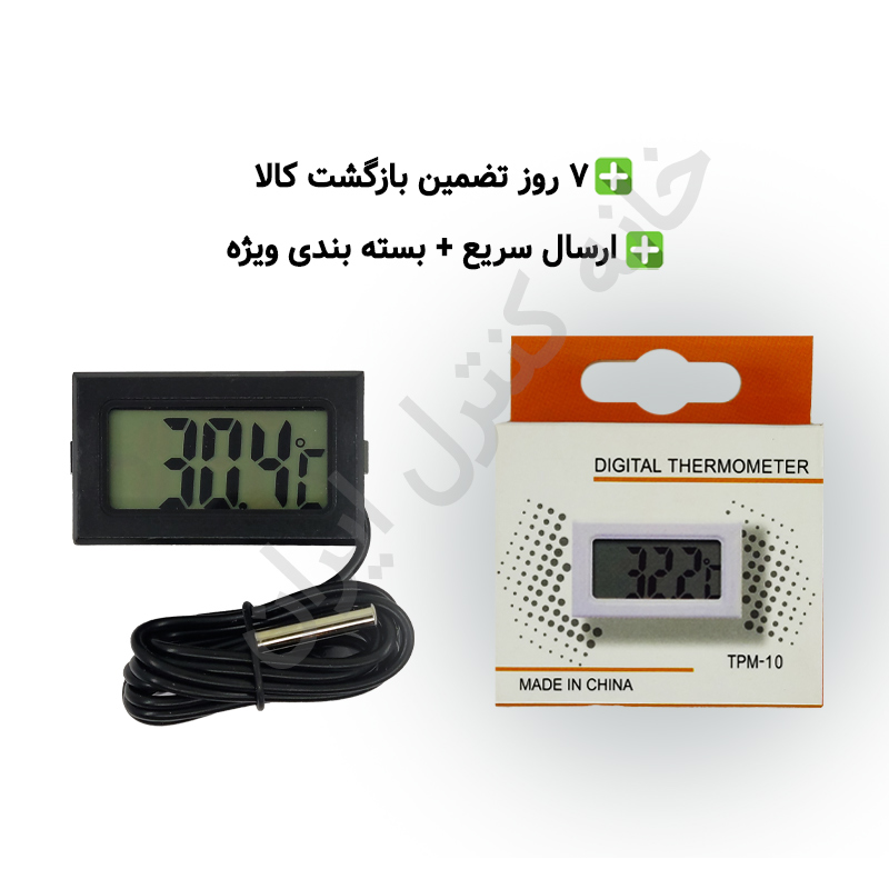 12 دماسنج دیجیتال مدل TPM-10 - Image 1